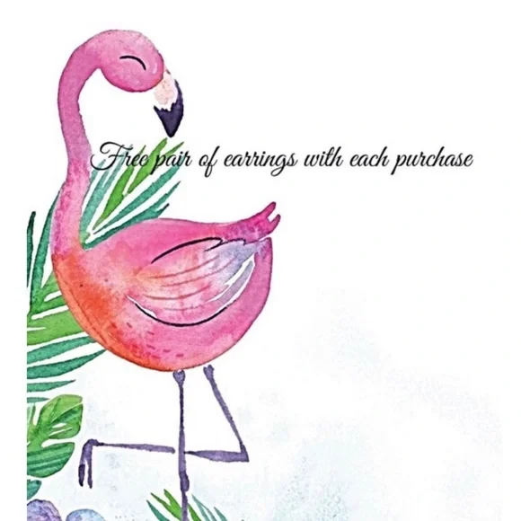 Beach survival bags/ makeup bag / cosmetic bag/ palm tree  earrings - Picture 3 of 3